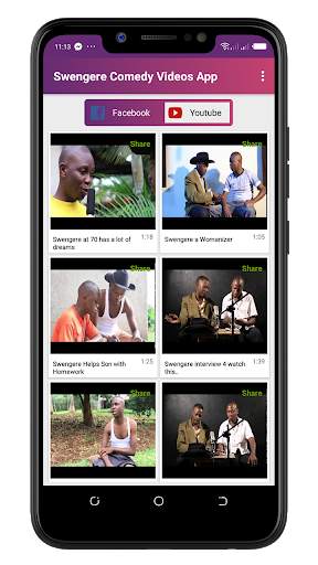Swengere Comedy Videos App screenshot 1