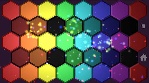 hexagonal piano music sounds screenshot 3