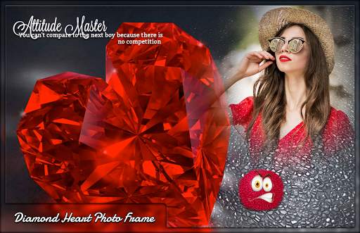 Diamond Heart Photo Frames screenshot 2