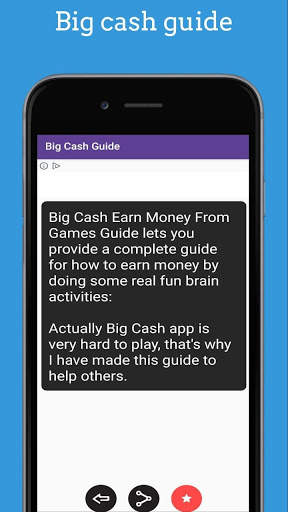 Big Cash Guide - Earn Money Online Big Cash Game screenshot 2