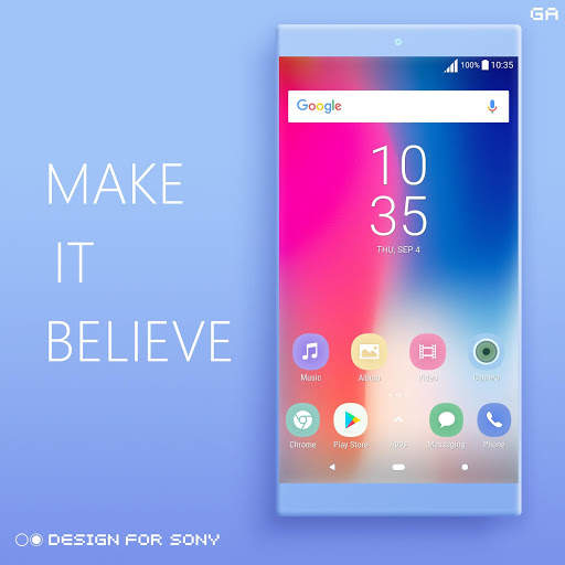 i XPERIA Theme | OS Style X 🎨Design For SONY screenshot 5