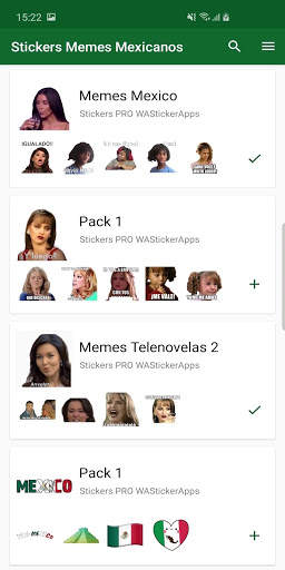 WAStickerApps memes mexicanos - Stickers Mexico screenshot 5