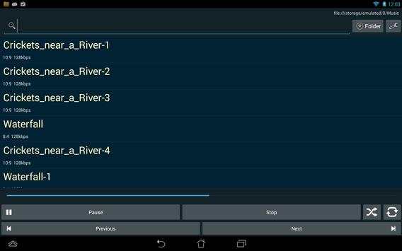 Folder Player screenshot 3
