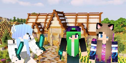 Casual Girl Skin for Minecraft screenshot 2