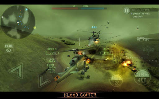 BLOOD COPTER screenshot 1