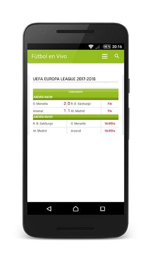 Live Europa League screenshot 3