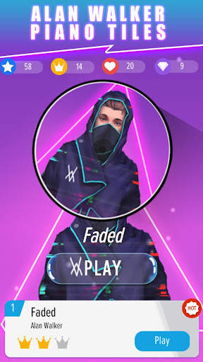 Piano Tiles: Alan Walker DJ screenshot 2