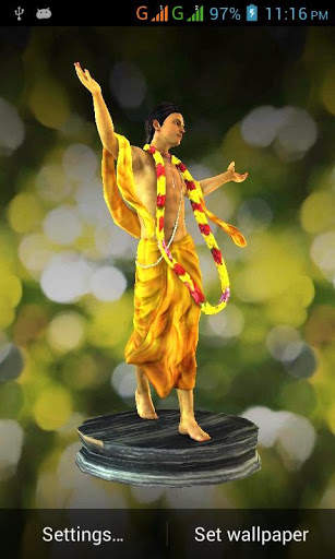 3D Caitanya Live Wallpaper screenshot 4