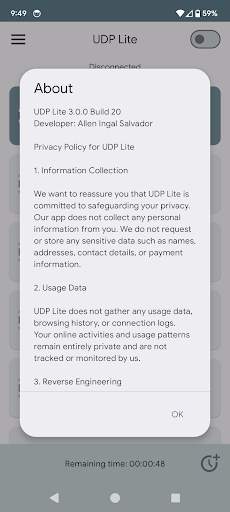 UDP Lite screenshot 4