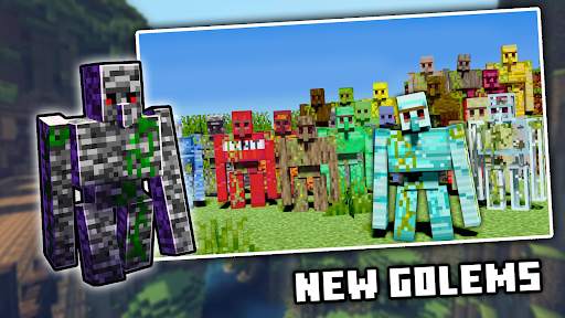 More Golems MOD Minecraft PE screenshot 3