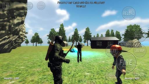 Operasi Z-Untuk Zombies Zombie Survival screenshot 6