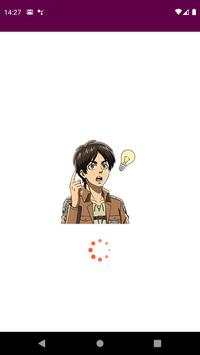 Attack on Titans Stickers WhatsApp WastickerApps screenshot 1