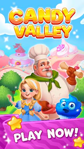Candy Valley - Match 3 Puzzle 5 تصوير الشاشة
