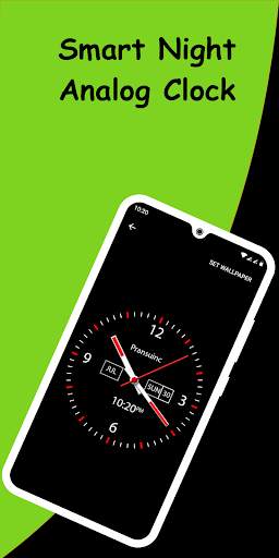Smart Night Clock - Wallpaper screenshot 1