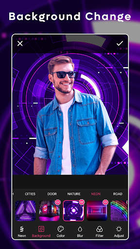 Neon Photo Editor screenshot 2