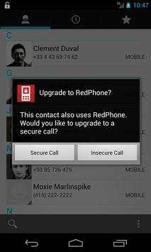 RedPhone screenshot 3