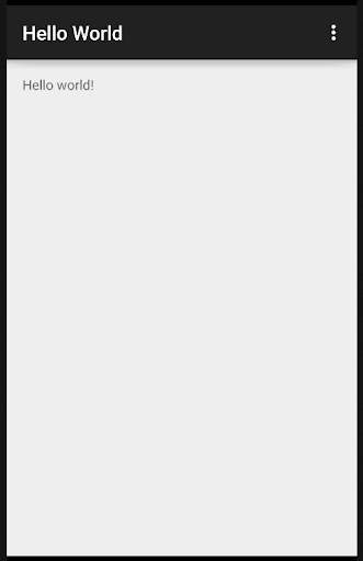 Hello World! screenshot 2