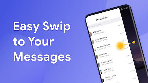 Messenger - SMS Launcher, Home screenshot 11