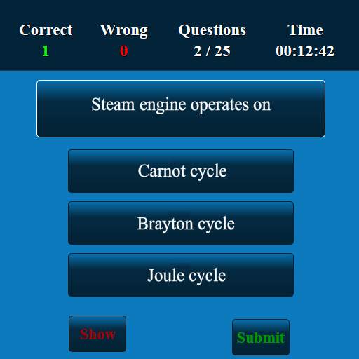 Steam boiler MCQ screenshot 3
