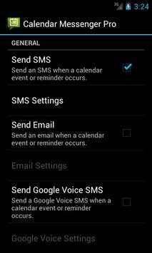 Calendar Messenger Lite screenshot 2