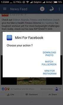 Mini Facebook screenshot 5