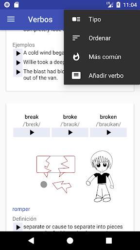 English Verbs screenshot 3