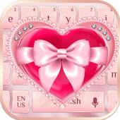 Pink Love keyboard 10001001