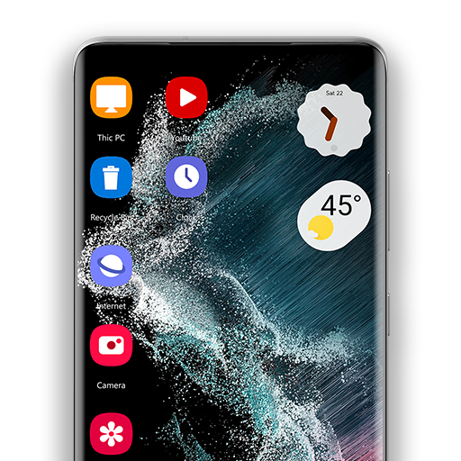 Galaxy S22 Theme for launcher icon
