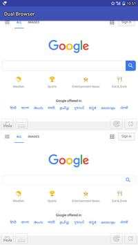 Dual Browser screenshot 1