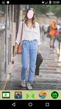 Girls Jeans FaceApp screenshot 4