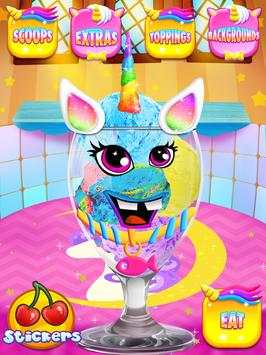 Ice Cream Frozen Desserts - Make Rainbow Ice Cream screenshot 2