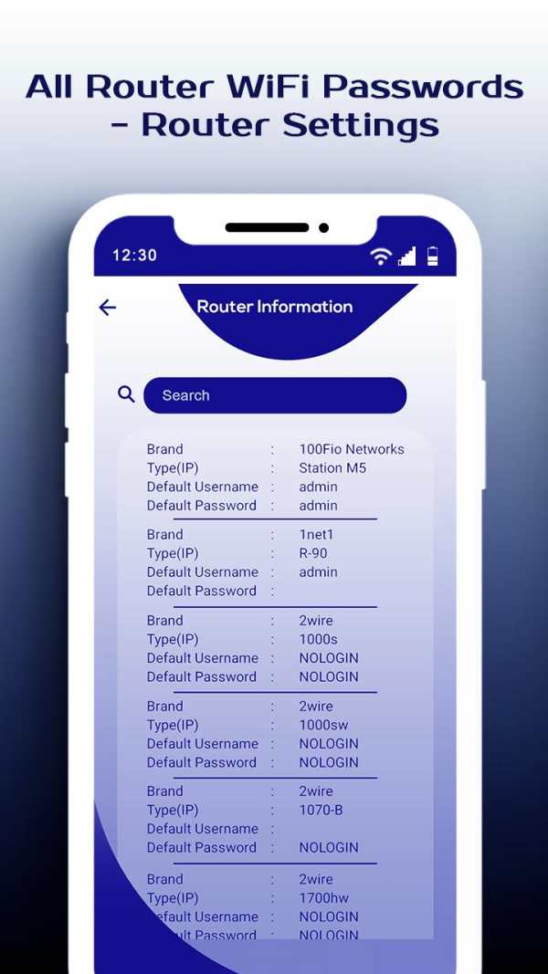 All Router WiFi Passwords DNS screenshot 4