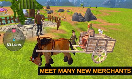 Horse Cart Offroad Farming Transport Simulator screenshot 2