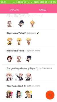 Anime Stiker Whatsapp screenshot 2