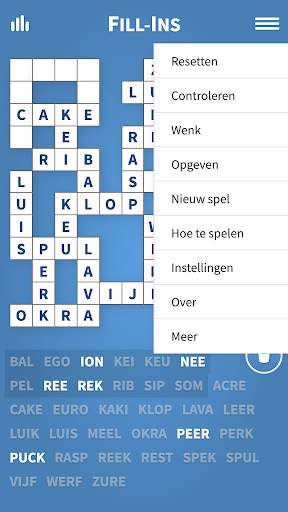 Fill-Ins · Paspuzzels screenshot 2