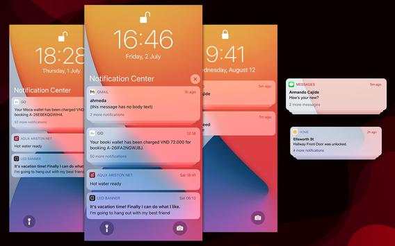 Launcher iOS 15 screenshot 3
