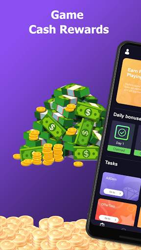 Game Cash Rewards - Earn Money & Free Gift Cards screenshot 1