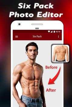Six Pack Photo Editor 3 تصوير الشاشة
