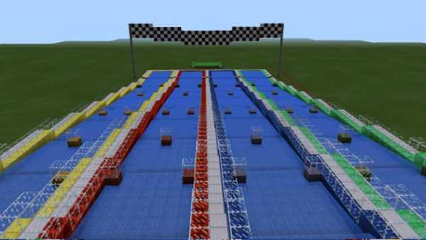 Boat racers map for Minecraft screenshot 3