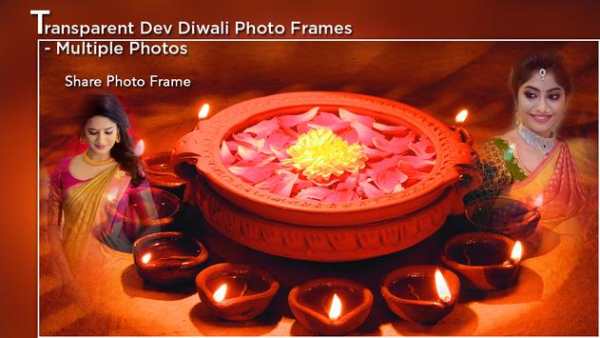Transparent Dev Diwali Photo Frames - Multi Photos screenshot 5