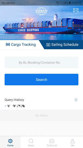 COSCO SHIPPING Lines Mobile App screenshot 1