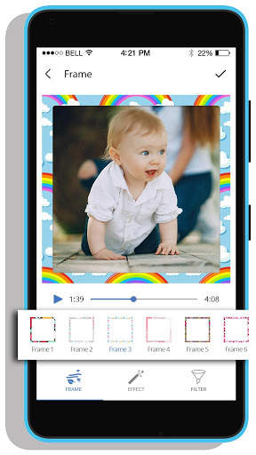 Baby Story Photo Video Maker With Music screenshot 2