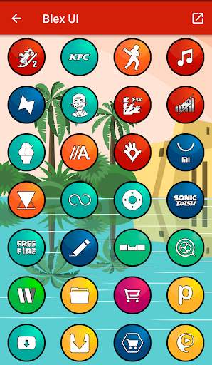 Blex UI - Icon Pack 2 تصوير الشاشة