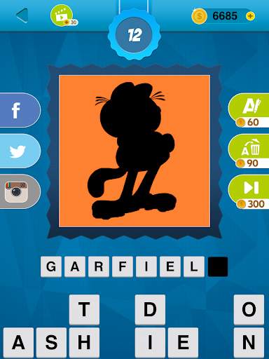 Shadow Quiz Game - Cartoons screenshot 7