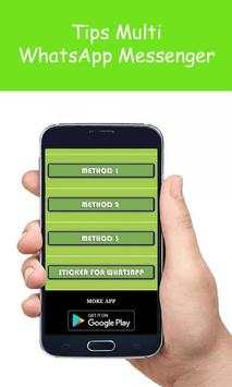 Tips Multi WhatsApp Messenger screenshot 2