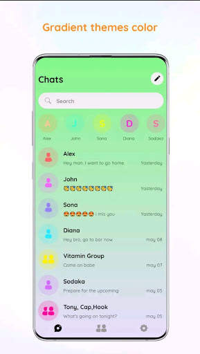 Foxy encrypted messenger screenshot 1