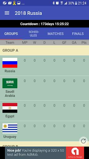 2018 Russia World Cup : World Cup Info screenshot 2