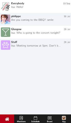 VLN Team Messenger screenshot 2
