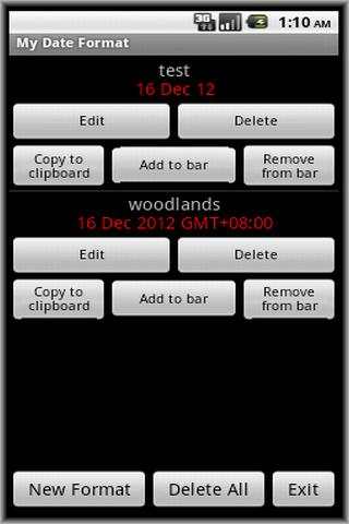 My Format screenshot 1