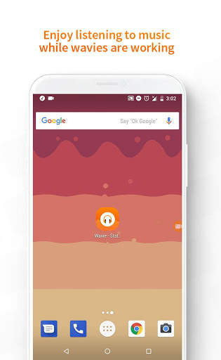Wavie - Status Bar & Navbar Music Visualizer screenshot 3